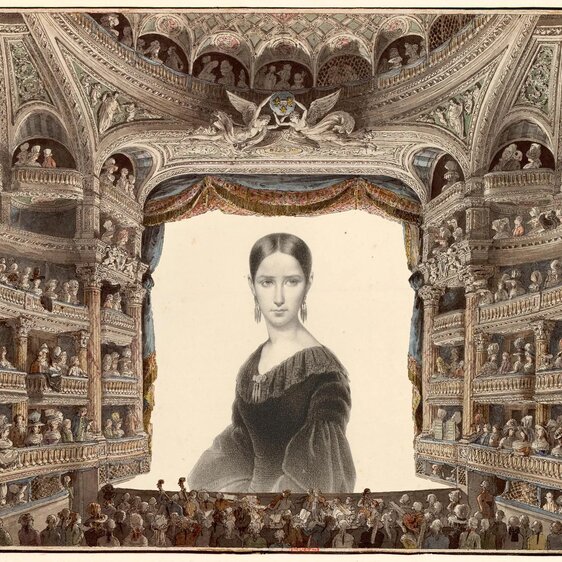 Sie schaffte es auf die grossen Bühnen ihrer Zeit: Rachel Félix, geboren in Mumpf im Kanton Aargau.