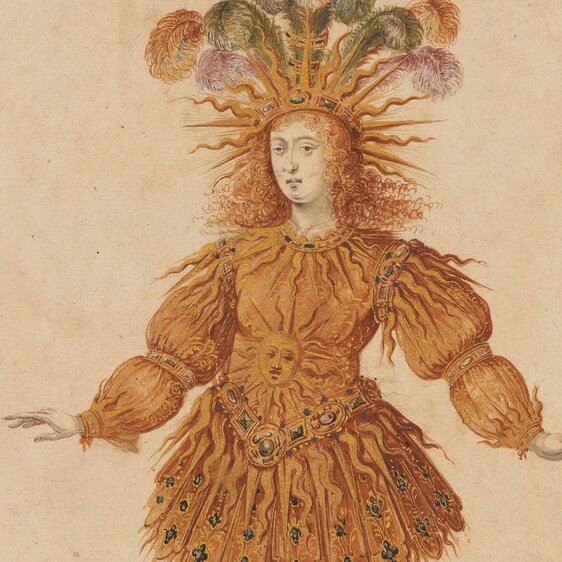 Der 14-jährige Ludwig XIV. in seiner tänzerischen Paraderolle als Apollon im «Ballet royal de la nuit».