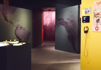 View of the exhibition "Switzerland Elsewhere