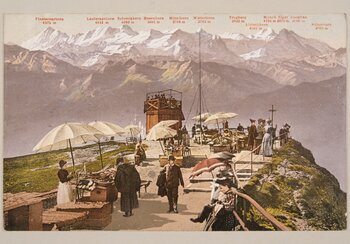 Summit experience on the Rigi around 1910 | © © Swiss National Museum