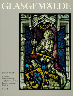 Title page of the publication "Glass Paintings