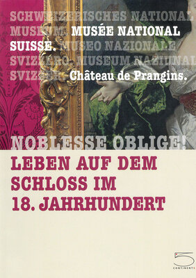 Titelseite der Publikation "Noblesse Oblige"