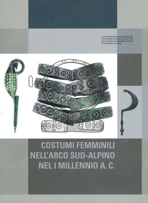 Page de couverture de la publication "Costumi femini nell archo sud".