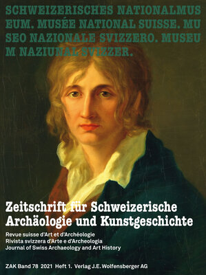 Title page of the Journal of Swiss Archaeology and Art History ZAK 1-2021