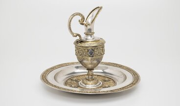 Wasserkanne mit Becken, um 1570. | © Schweizerisches Nationalmuseum