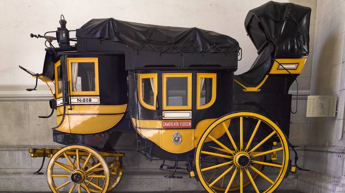 Gotthardpostwagen, 1800-1900. | © Schweizerisches Nationalmuseum